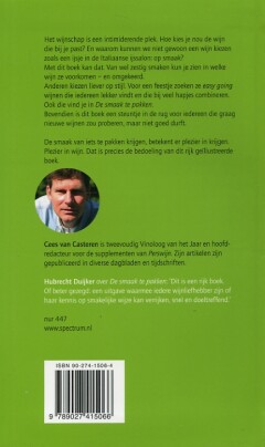 De smaak te pakken achterkant