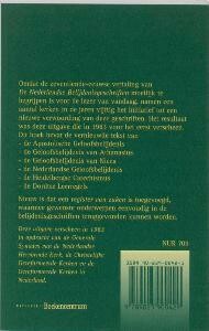 De Nederlandse belijdenisgeschriften achterkant