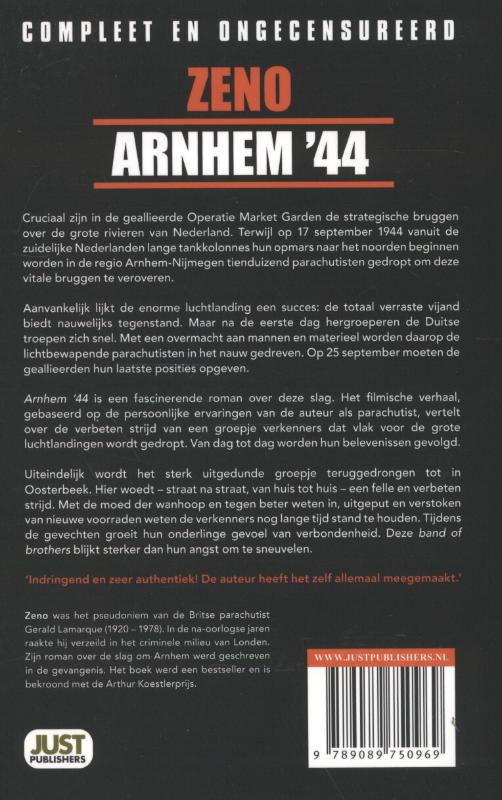 Arnhem 44 / Oorlogsklassiekers achterkant