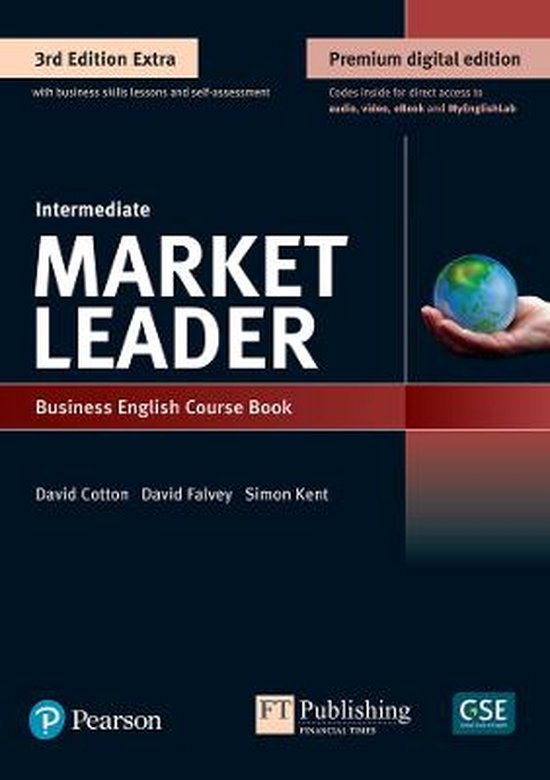 David Cotton Market Leader Intermediate CourseBook W/ Dvd-Rom & EBook & MyEnglishLab
