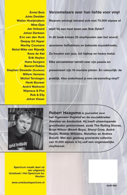 Vinylfanaten achterkant