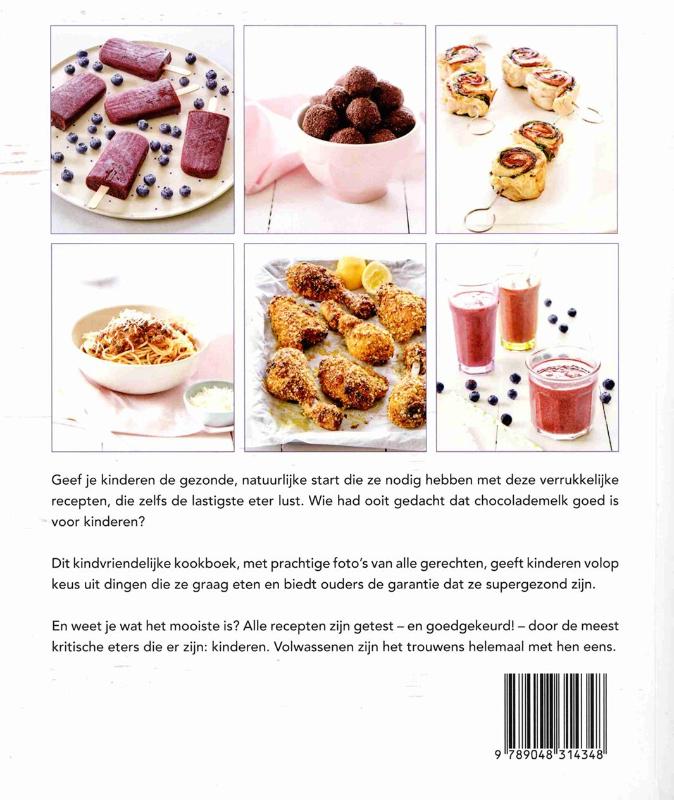 Superfoods voor kids achterkant