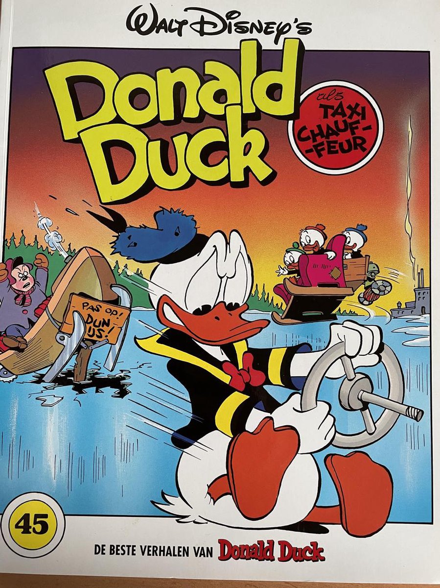 De Beste Vehalen Donald Duck 045 Taxi Chauffeur