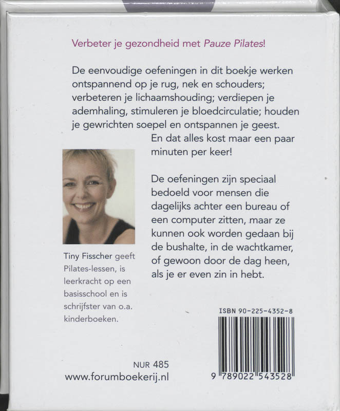 Pauze pilates achterkant