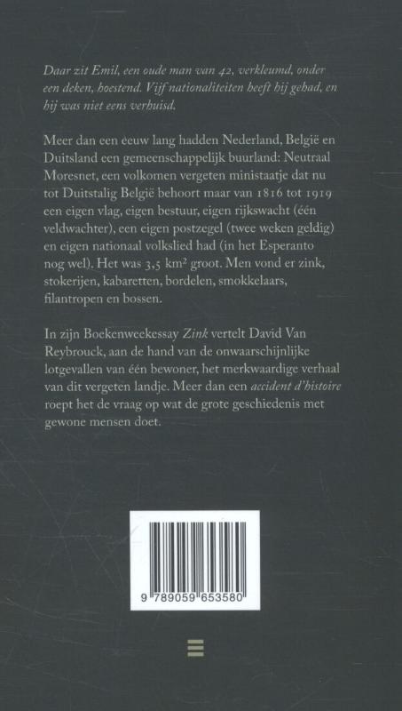 Zink Zink achterkant