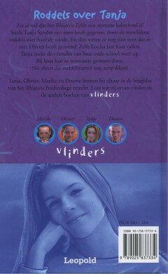 Roddels over Tanja / Vlinders achterkant