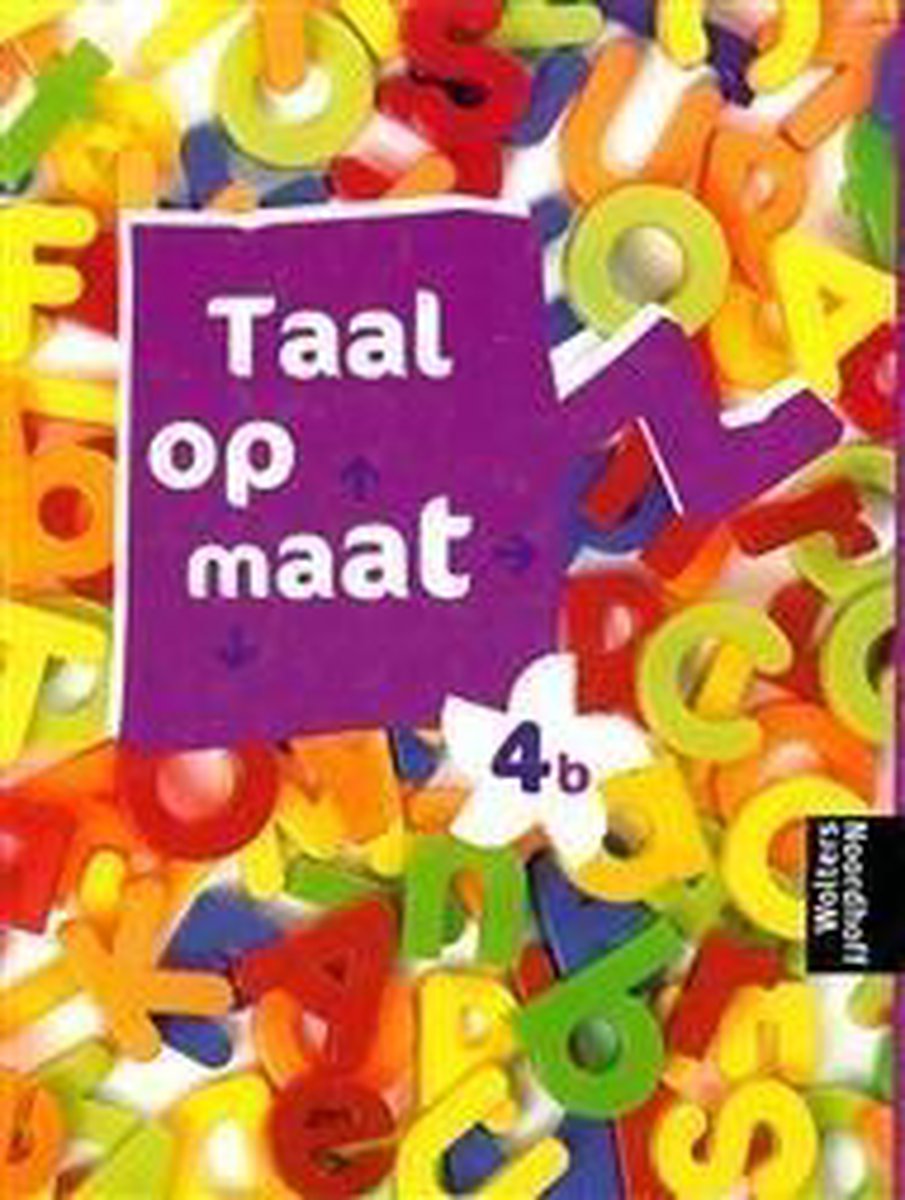 Leerlingenboek Taal op maat 4b