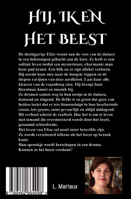 Hij, ik en het beest achterkant