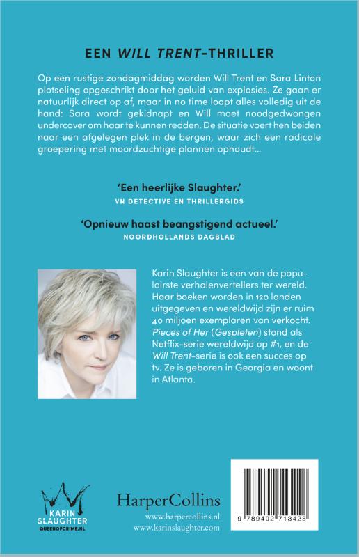 Laatste weduwe / Will Trent / 9 achterkant