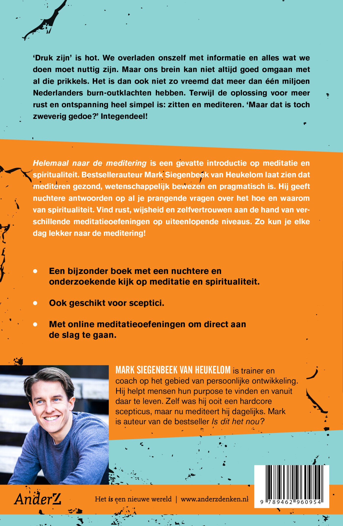 Helemaal naar de meditering achterkant