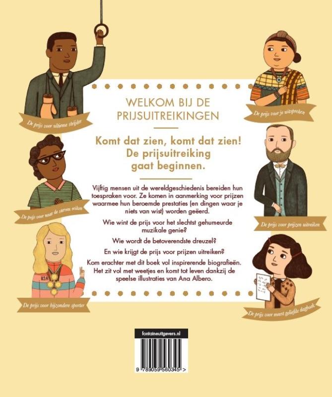 50 helden die de wereld mooier hebben gemaakt achterkant