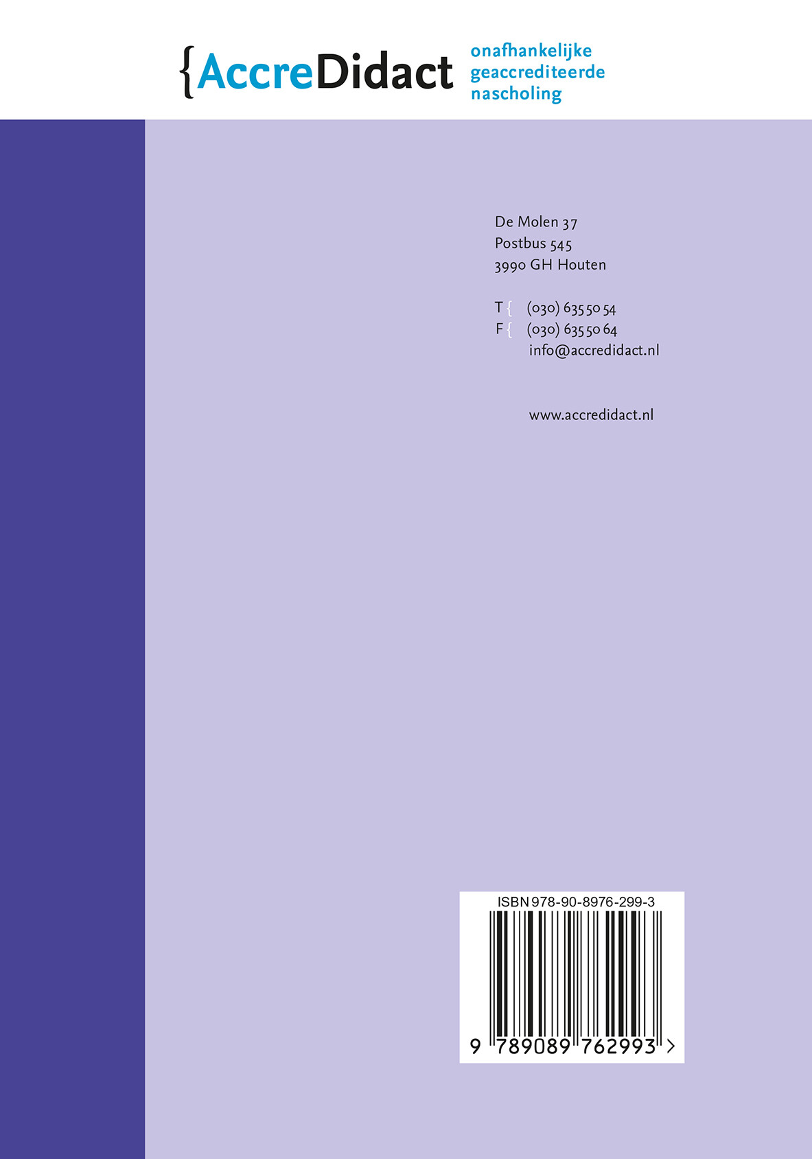 Kindvriendelijke mondzorg / AccreDidact / TA2018-4 achterkant