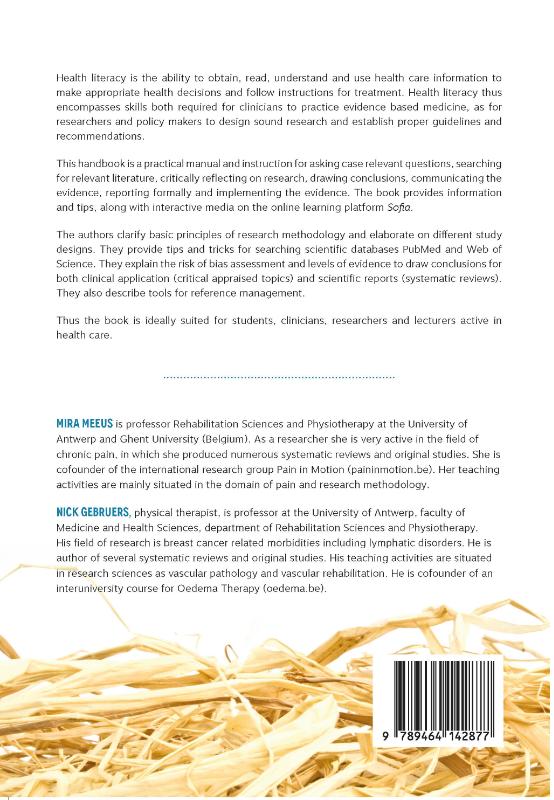 Health Science Literacy achterkant