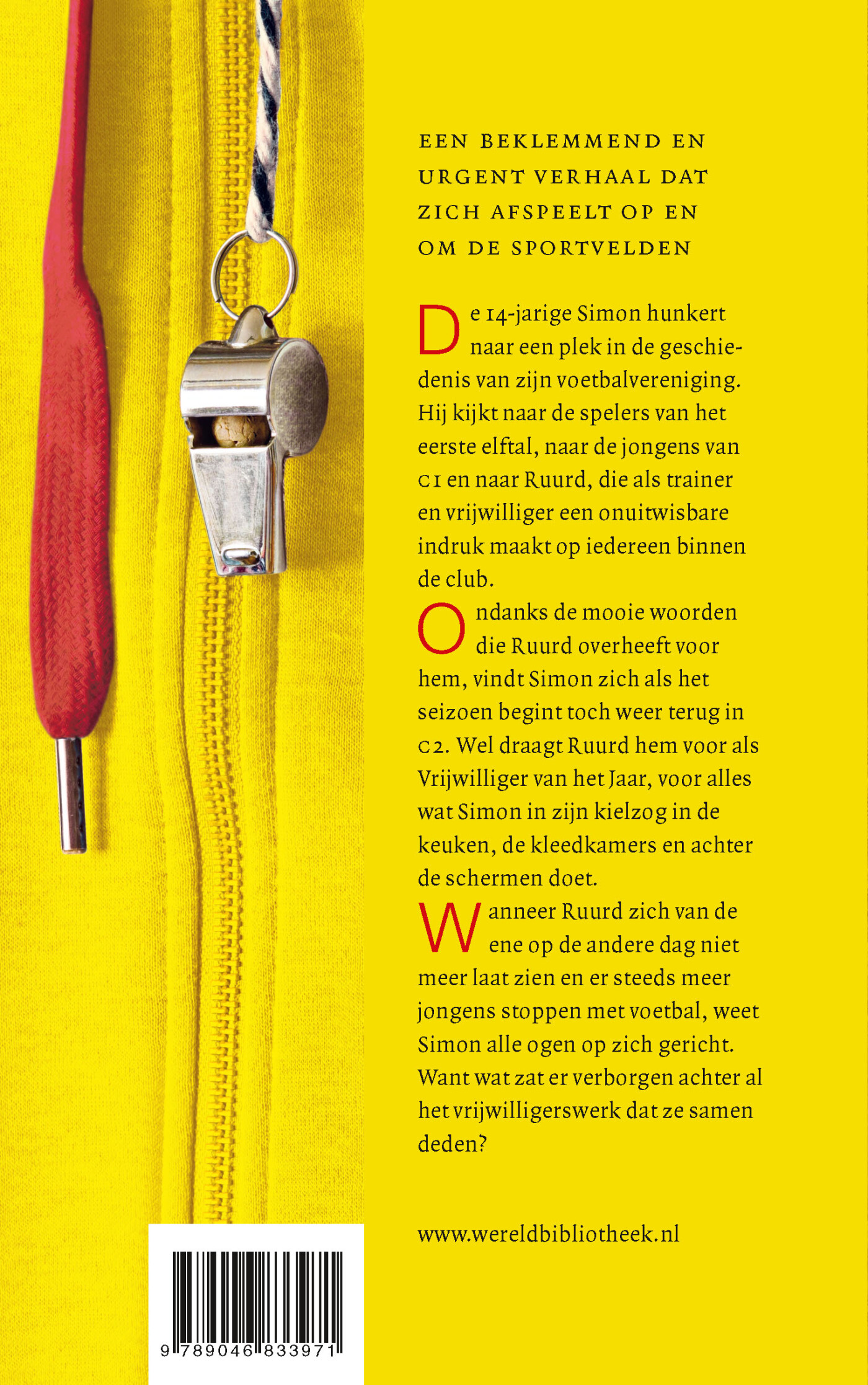 Vrijwilliger achterkant