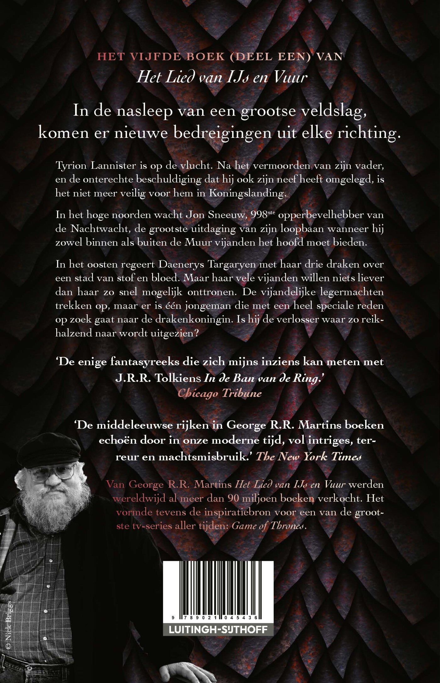 Een dans met draken - Oude vetes, nieuwe strijd / Het Lied van IJs en Vuur / 5-1 achterkant