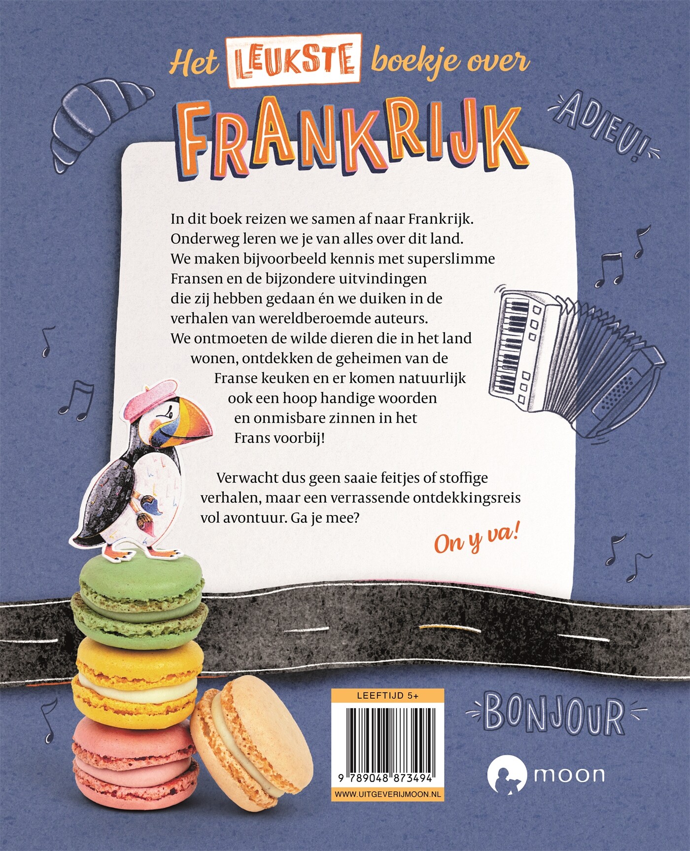 Het leukste boekje over Frankrijk achterkant