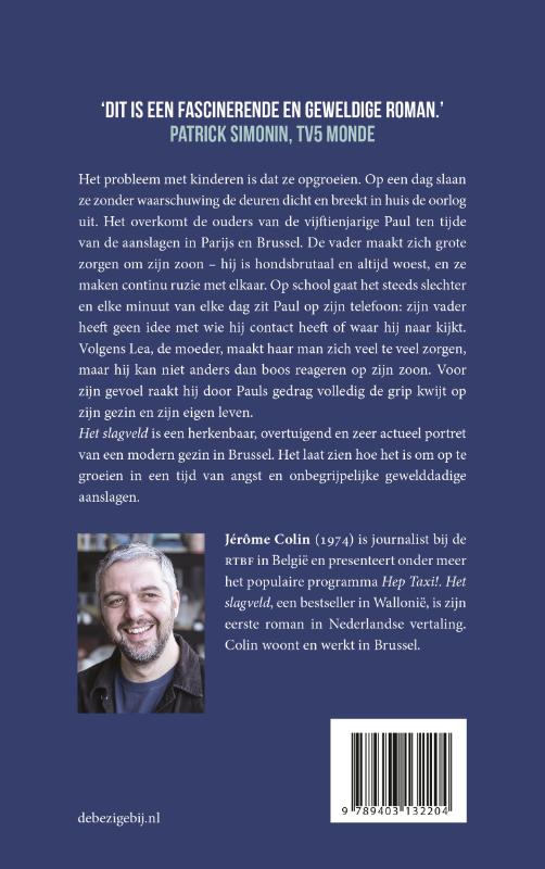 Het slagveld achterkant
