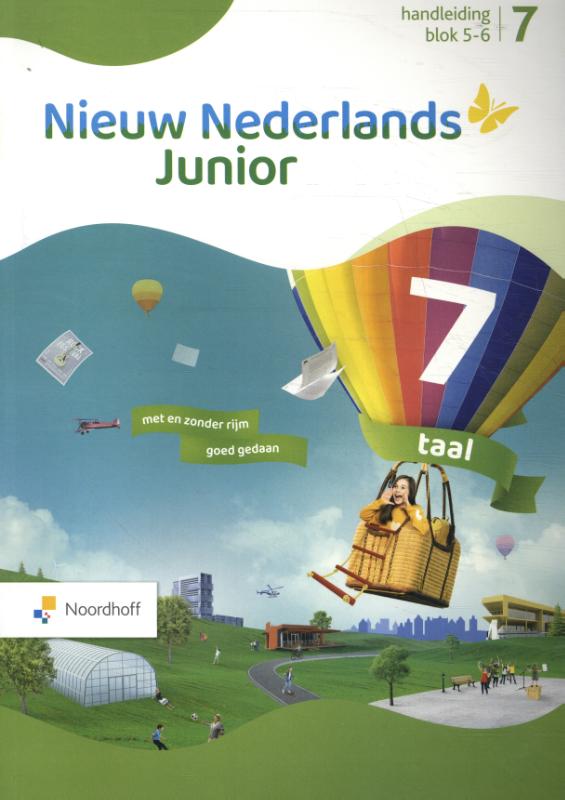 Nieuw Nederlands Junior Taal groep 7 blok 5-6 handleiding
