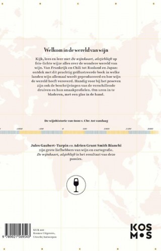 De wijnkaart, alsjeblieft achterkant