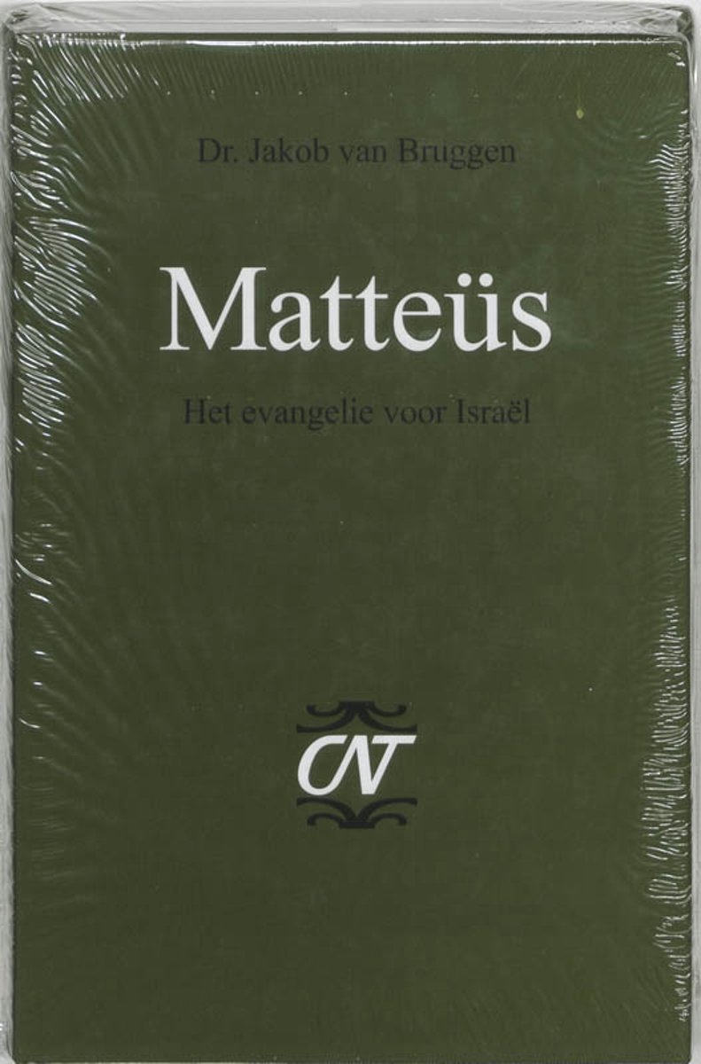 boekenbalie_9789024208159_cover Matteus / Commentaar op het Nieuwe Testament Derde serie Afdeling Evangelien