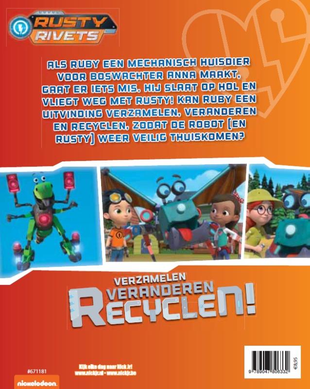 Rusty Rivets en het mechanische huisdier achterkant