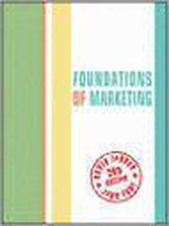 Foundations of Marketing