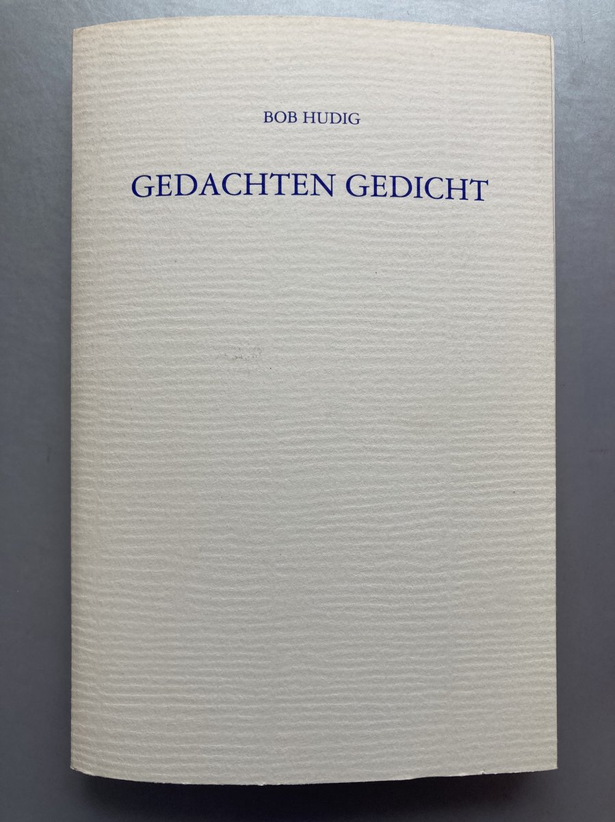 Gedachten gedicht