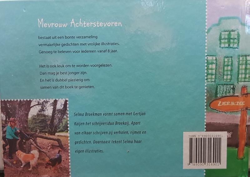 Mevrouw Achterstevoren achterkant