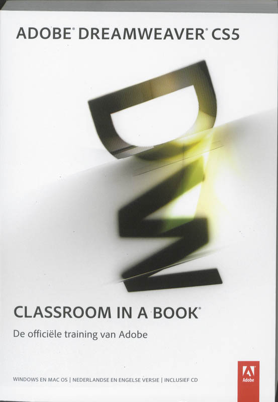 boekenbalie_9789043020961_cover Adobe Dreamweaver CS5 Classroom in a Book / Classroom in a Book