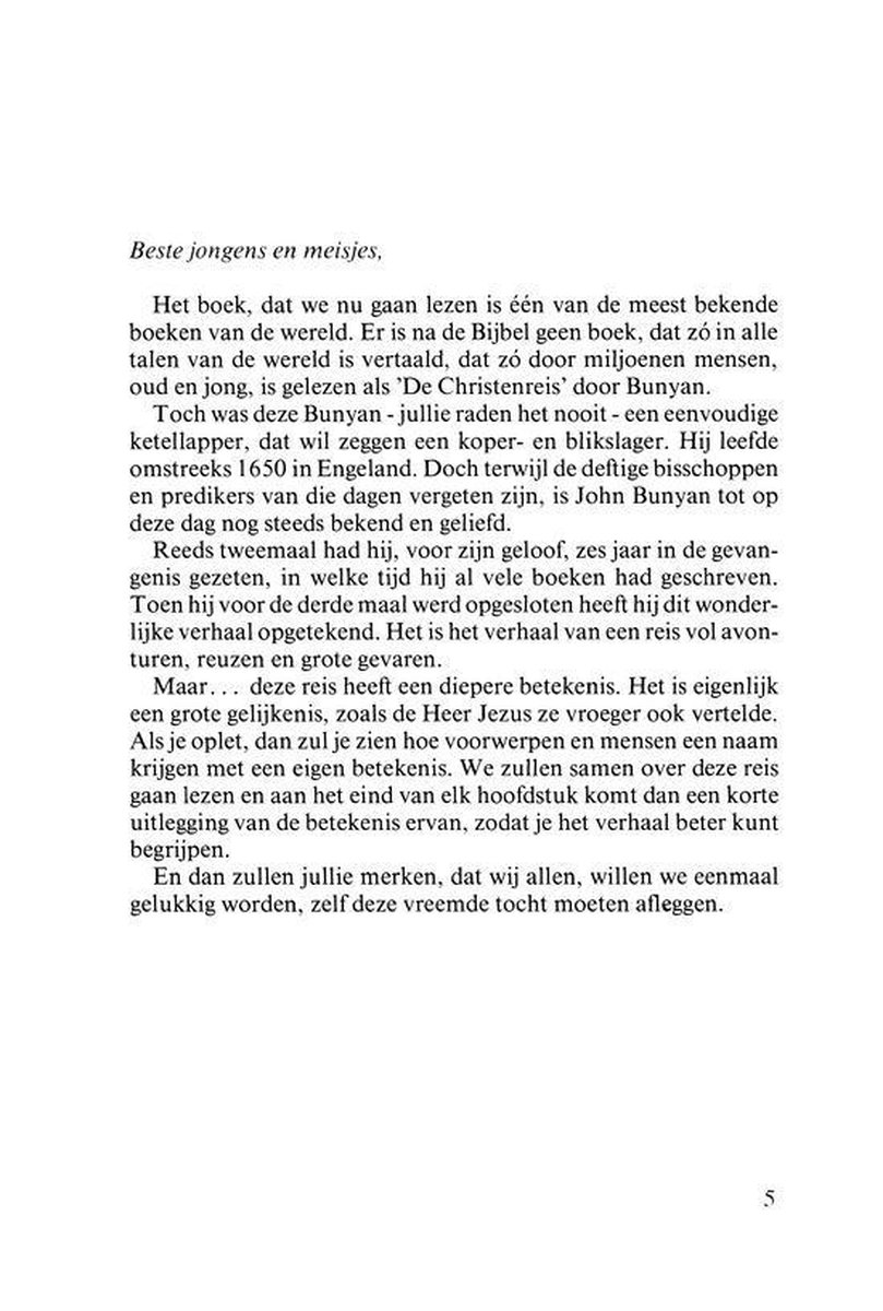 Christenreis naar de eeuwigheid, de