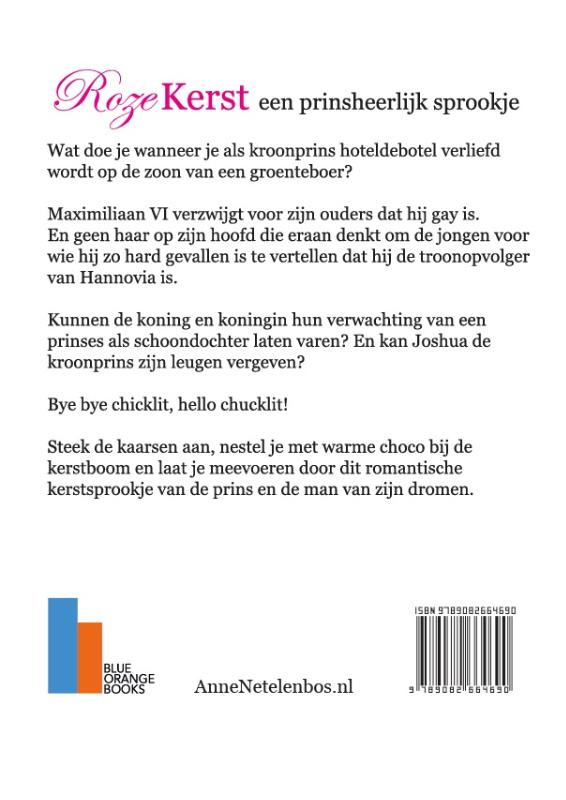Roze Kerst achterkant