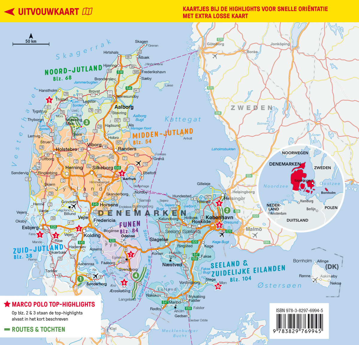 Denemarken / Marco Polo achterkant