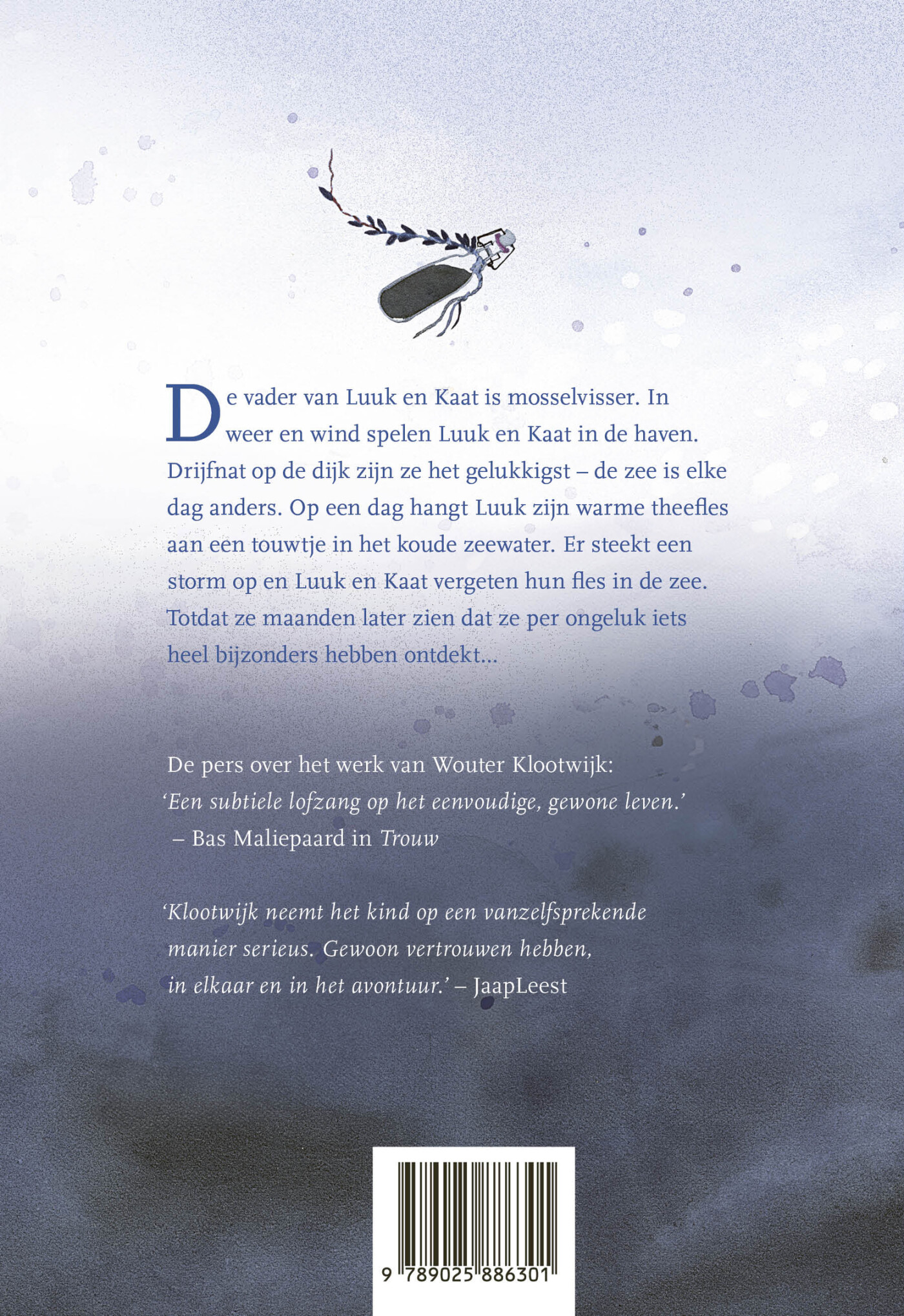 De zee hield het lang geheim achterkant