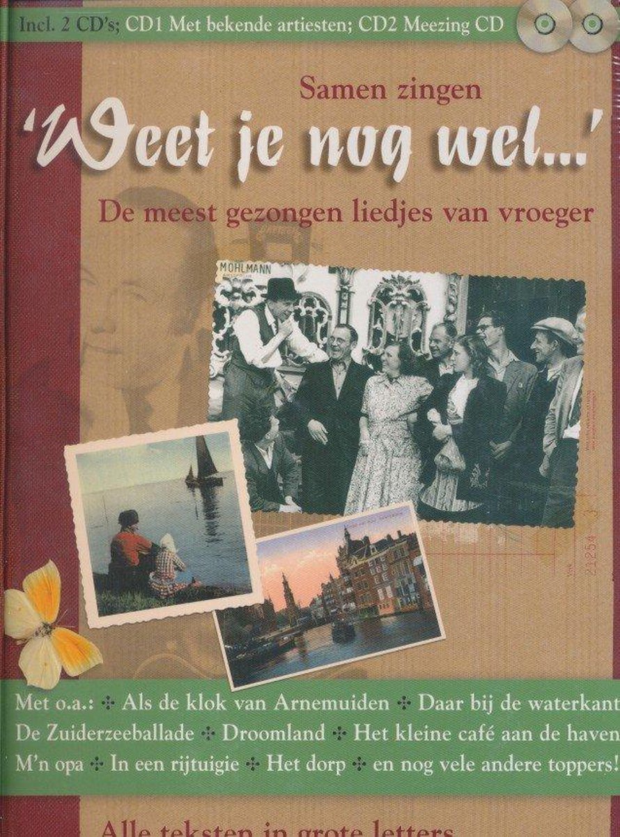 Weet Je Nog Wel  Deel 1 (2 cd's + boek)