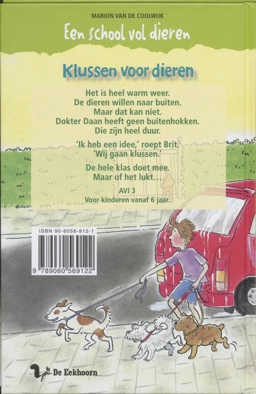 Klussen voor dieren / Een school vol dieren achterkant