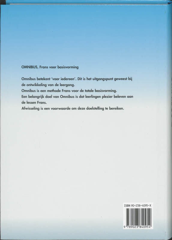 Omnibus 2 Leerlingenboek achterkant