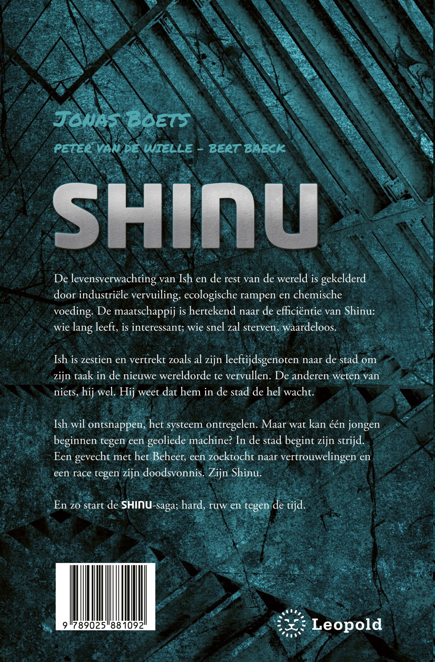 Strijd tegen de tijd / Shinu / 1 achterkant