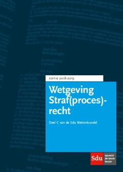 Wetgeving Straf(proces)recht / deel C 2018-2019 / Educatieve wettenverzameling