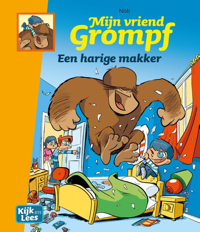 Kijk en Lees - Mijn vriend Grompf een harige makker