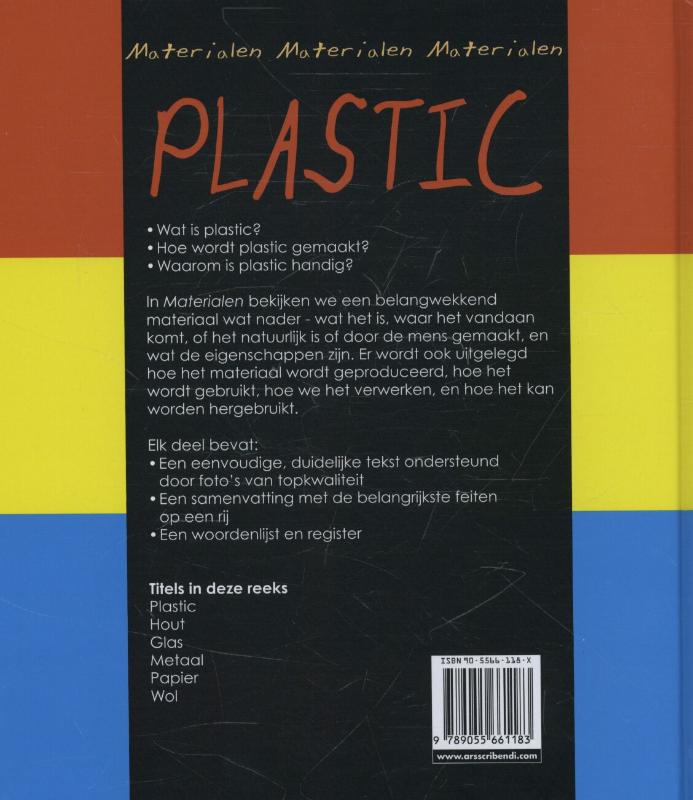 Plastic / Materialen achterkant