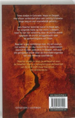Niets te verliezen / Jack Reacher / 12 achterkant