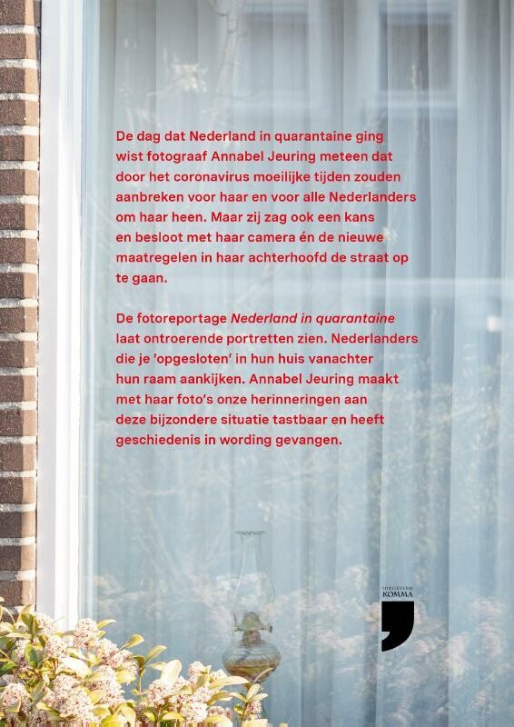 Nederland in Quarantaine achterkant