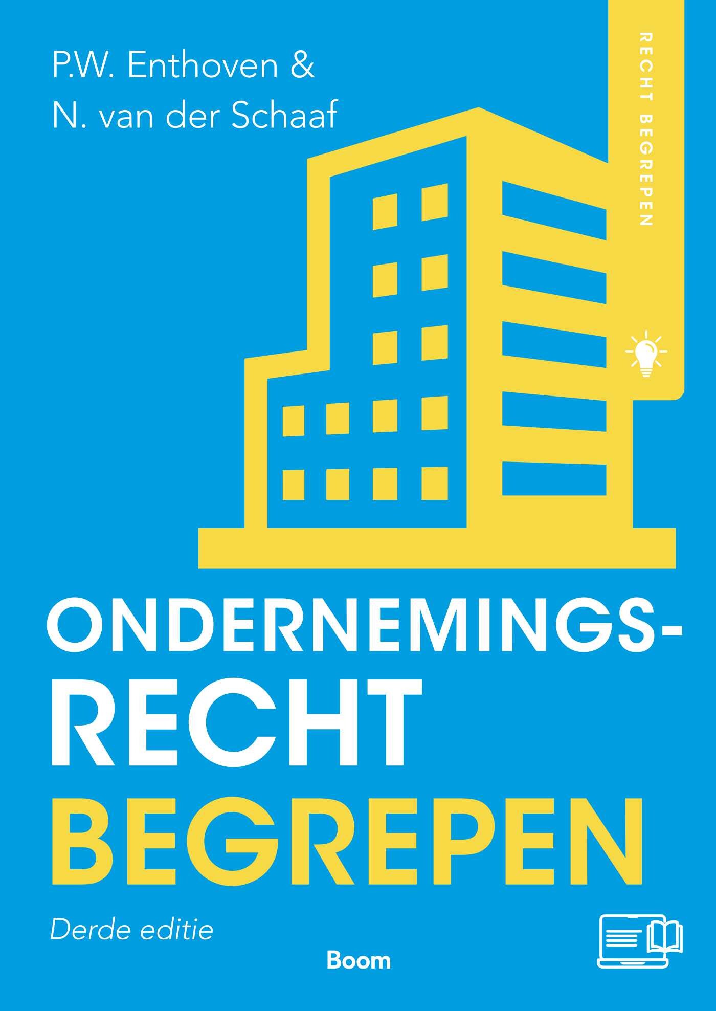 P.W. Enthoven Ondernemingsrecht Begrepen / Recht Begrepen