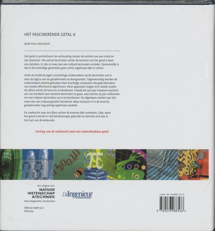 Het fascinerende getal Pi / Wetenschappelijke bibliotheek / 79 achterkant