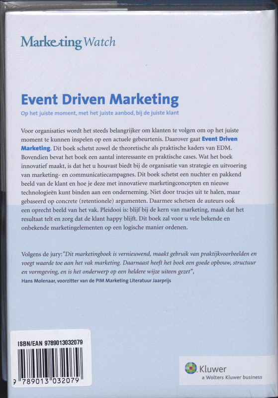 Event Driven Marketing achterkant