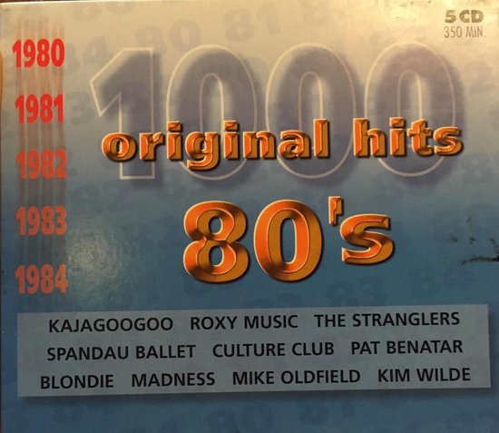 Original Hits 1980-1984 Von Compilation