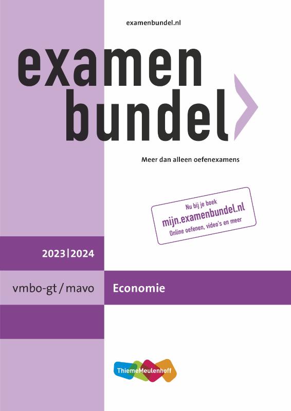 Examenbundel / vmbo-gt/mavo Economie 2023/2024