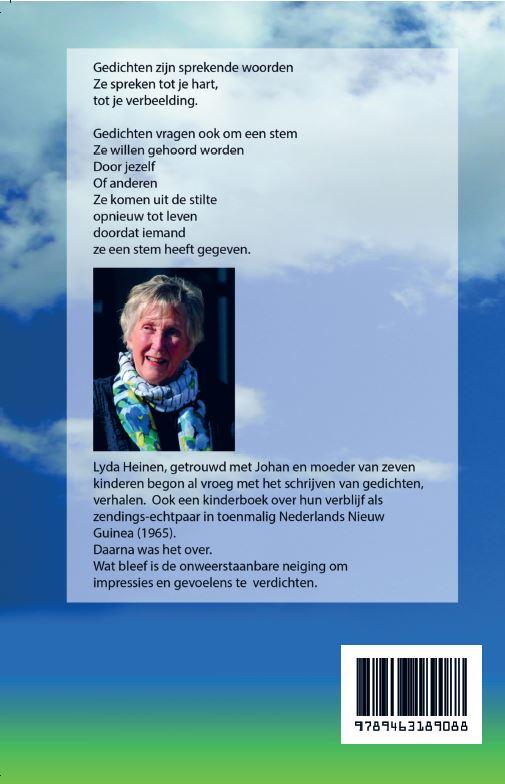 Een ladder naar de hemel achterkant