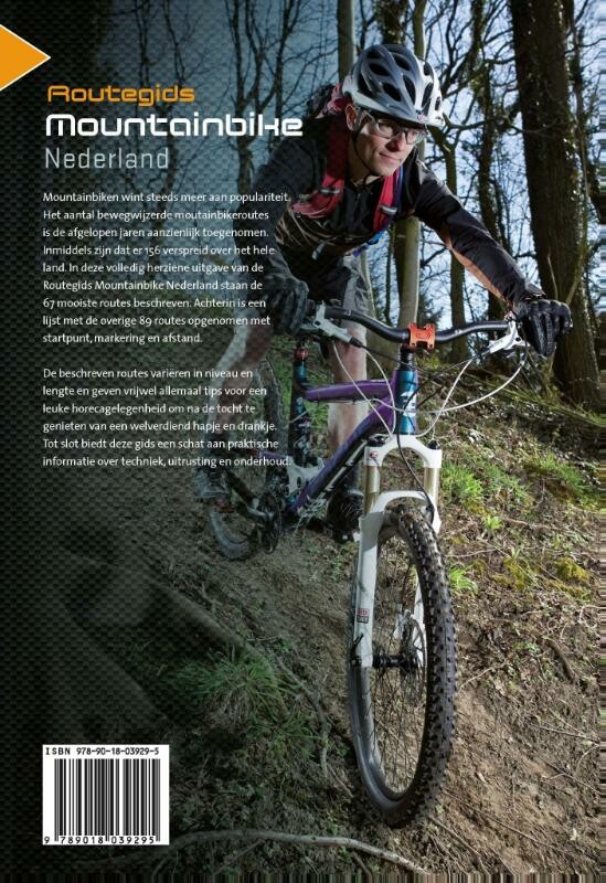 ANWB Routegids Mountainbike Nederland achterkant