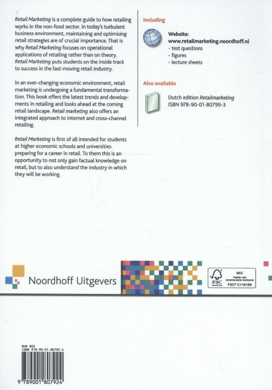Retail marketing (Eng) / Leerboek achterkant